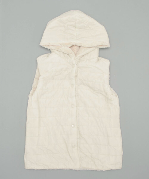 libelle more(リベル モア)の「フェイクファー&キルト リバーシブルベスト(ベスト・レディース・グレー/モカ/ベージュ/ブラック・M/L)」の17枚目の写真