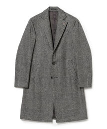 LARDINI（ラルディーニ）の「LARDINI / ヘリンボーン スポルベリーノコート（ステンカラーコート・メンズ）」