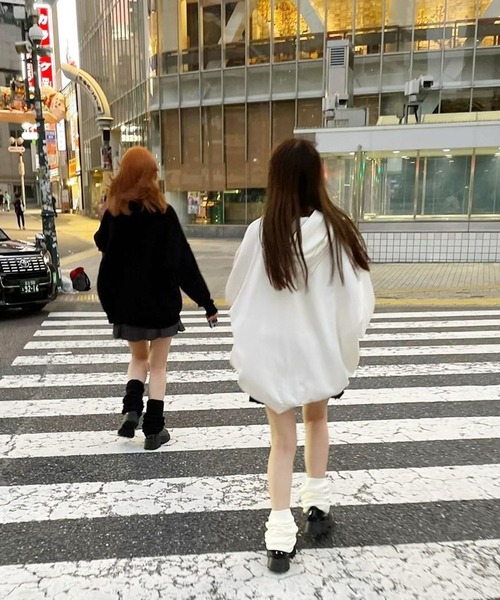 Heather(ヘザー)の「HOLiCレッグウォーマー 164333(レッグウォーマー・レディース・ブラック/オフホワイト/グリーン・ONE SIZE)」の13枚目の写真