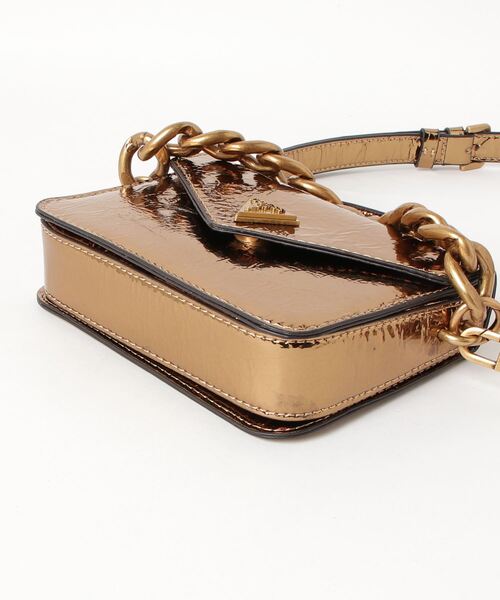 Guess（ゲス）の「RETOUR Mini Top Handle Crossbody（ショルダーバッグ・レディース・ブロンズ・ONE SIZE）」の13枚目の写真