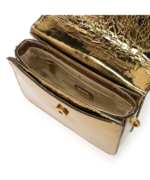 Guess（ゲス）の「RETOUR Mini Top Handle Crossbody（ショルダーバッグ・レディース・ブロンズ・ONE SIZE）」の7枚目の写真