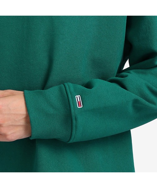 tommy jeans（トミー ジーンズ）の「シグネチャーロゴスウェットシャツ（スウェット・メンズ・グリーン/ネイビー/ベージュ/ピンク/グレー・LARGE/MEDIUM/SMALL/X-LARGE）」の11枚目の写真