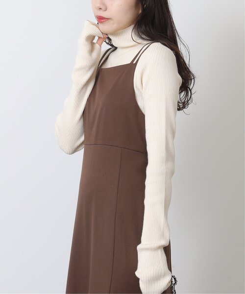 RAY CASSIN（レイカズン）の「リブプチハイネック指開きプルオーバー（ニット/セーター・レディース・キナリ/ブラック/オフホワイト/ピンク・FREE）」の20枚目の写真