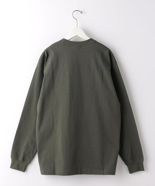 THE NORTH FACE(ザノースフェイス)の「<THE NORTH FACE> NUPTSE LONG SLEEVE TEE/カットソー(Tシャツ/カットソー・メンズ・グレー/オフホワイト/オリーブ・M/L/XL)」の6枚目の写真