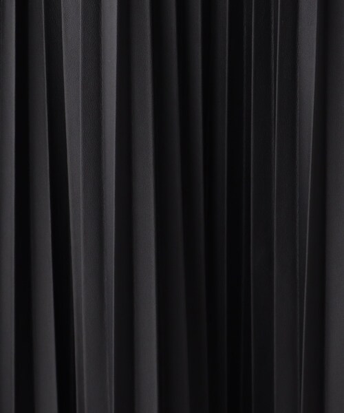 OPAQUE.CLIP（オペークドットクリップ）の「◆シンセティックレザー プリーツスカート（スカート・レディース・ブラック/イエロー/ブラウン系その他・38/36）」の9枚目の写真