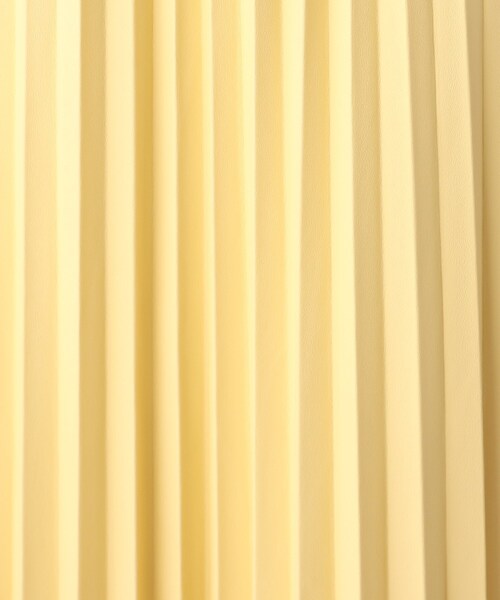 OPAQUE.CLIP（オペークドットクリップ）の「◆シンセティックレザー プリーツスカート（スカート・レディース・ブラック/イエロー/ブラウン系その他・38/36）」の13枚目の写真