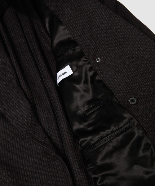 HED MAYNER(ヘドメイナー)の「OVERSIZED DB JACKET(テーラードジャケット・メンズ・グレー系その他・S)」の4枚目の写真