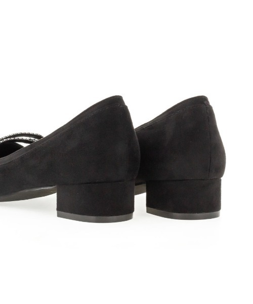 RANDA（ランダ）の「ベルトデザインスクエアカットパンプス（パンプス・レディース・ダークブラウン/ブラック/マスタード・23/23.5/24/24.5/25/22.5/25.5/22）」の13枚目の写真