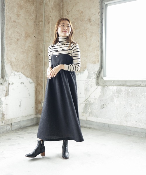 SESTO(セスト)の「ウッドヒールストレッチショートブーツ(ブーツ・レディース・ブラック/キャメル・S/M/L/LL/3L)」の15枚目の写真