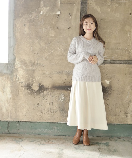 SESTO(セスト)の「ウッドヒールストレッチショートブーツ(ブーツ・レディース・ブラック/キャメル・S/M/L/LL/3L)」の22枚目の写真