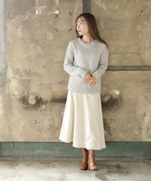 SESTO(セスト)の「ウッドヒールストレッチショートブーツ(ブーツ・レディース・ブラック/キャメル・S/M/L/LL/3L)」の6枚目の写真