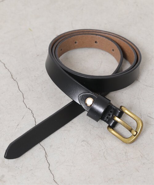 RAY CASSIN（レイカズン）の「シンプルレザーベルト（ベルト・レディース・ブラック/ブラウン・FREE）」の3枚目の写真