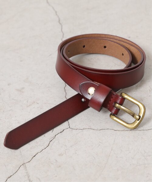 RAY CASSIN（レイカズン）の「シンプルレザーベルト（ベルト・レディース・ブラック/ブラウン・FREE）」の9枚目の写真