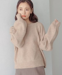 mysty woman | 【復刻/WEB限定】あざと可愛さ抜群のモテニット！アイスクリームクルーニット　179604(ニット/セーター)
