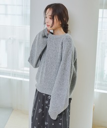 【復刻/WEB限定】あざと可愛さ抜群のモテニット！アイスクリームクルーニット　179604