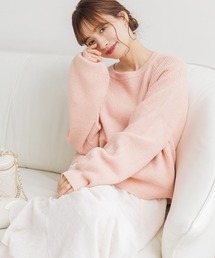 mysty woman | 【復刻/WEB限定】あざと可愛さ抜群のモテニット!アイスクリームクルーニット 179604(ニット/セーター)