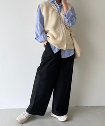 CANAL JEAN MA-1ベスト CANAL JEAN（キャナルジーン）の「【Via.J】ニットベスト