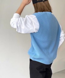 CANAL JEAN MA-1ベスト CANAL JEAN（キャナルジーン）の「【Via.J】ニットベスト
