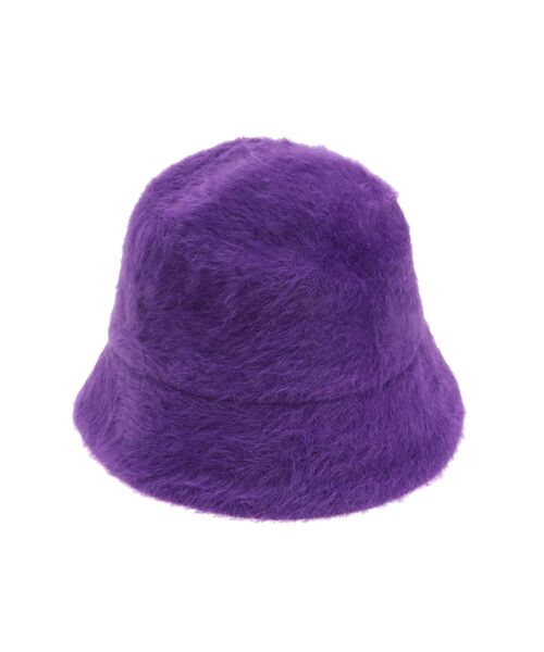 EVRIS（エヴリス）の「ファーバケットハット（ハット・レディース・パープル/アイボリー/ブラック・FREE）」の15枚目の写真