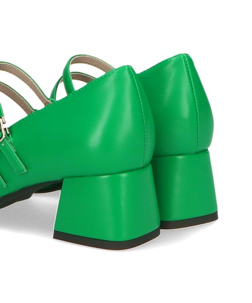 ORiental TRaffic（オリエンタルトラフィック）の「ダブルストラップヒールパンプス 31115（パンプス・レディース・ブラック/シルバー/グリーン・40/38/39/41/42/35/36/37/34）」の7枚目の写真