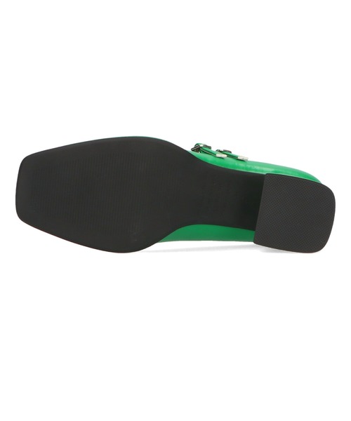 ORiental TRaffic（オリエンタルトラフィック）の「ダブルストラップヒールパンプス 31115（パンプス・レディース・ブラック/シルバー/グリーン・40/38/39/41/42/35/36/37/34）」の4枚目の写真