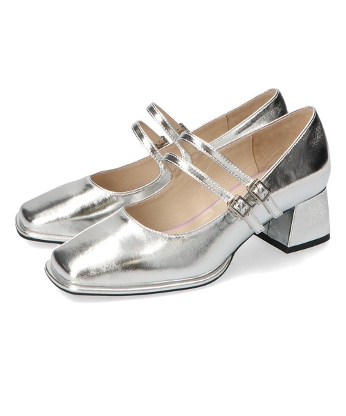 ORiental TRaffic（オリエンタルトラフィック）の「ダブルストラップヒールパンプス 31115（パンプス・レディース・ブラック/シルバー/グリーン・40/38/39/41/42/35/36/37/34）」の13枚目の写真