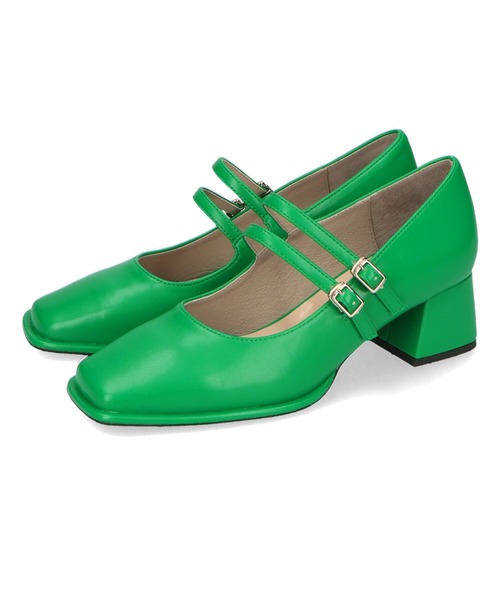 ORiental TRaffic（オリエンタルトラフィック）の「ダブルストラップヒールパンプス 31115（パンプス・レディース・ブラック/シルバー/グリーン・40/38/39/41/42/35/36/37/34）」の16枚目の写真