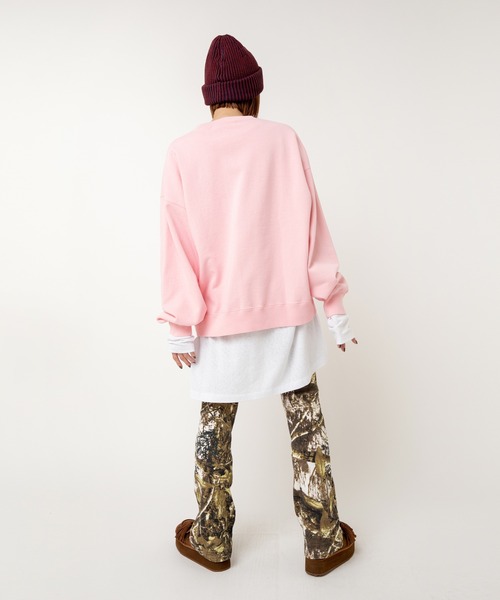 RNA(アールエヌエー)の「R4043 ストレッチワッフルフレアパンツ(その他パンツ・レディース・レオパード/パープル/グリーン/杢グレー/ブラック/レッド/ホワイト×ブラック/ピンク/ライトグリーン/その他/グレー/ブルー・MEDIUM)」の19枚目の写真
