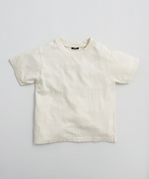 ARCH & LINE（アーチアンドライン）の「オーガニックコットン半袖Tシャツ OG UNDYED H/S TEE（Tシャツ/カットソー・レディース・オリーブ/キャメル/クリーム・3/1/2）」の6枚目の写真