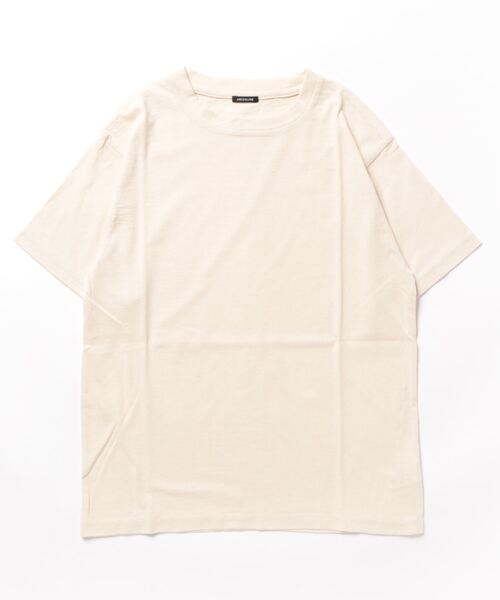 ARCH & LINE（アーチアンドライン）の「オーガニックコットン半袖Tシャツ OG UNDYED H/S TEE（Tシャツ/カットソー・レディース・オリーブ/キャメル/クリーム・3/1/2）」の14枚目の写真