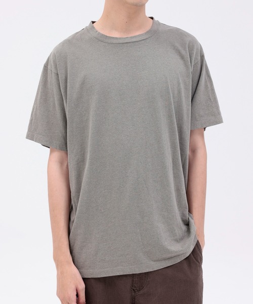 ARCH & LINE（アーチアンドライン）の「オーガニックコットン半袖Tシャツ OG UNDYED H/S TEE（Tシャツ/カットソー・レディース・オリーブ/キャメル/クリーム・3/1/2）」の17枚目の写真