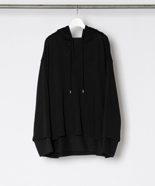 Wizzard（ウィザード）の「Wizzard ウィザード / REVERSIBLE LAYERED HOODIE / W23SS-DC010（パーカー・メンズ・レモンイエロー/パープル/ブラック・2）」の2枚目の写真