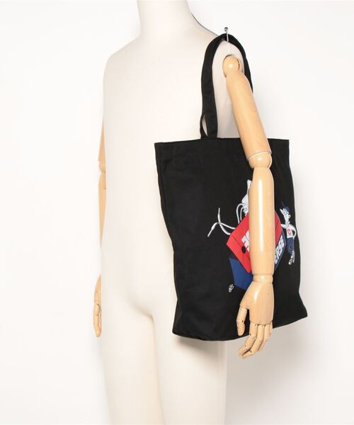CONVERSE(コンバース)の「【CONVERSE】SORIMACHI GF TOTE BAG/トートバッグ(トートバッグ・メンズ・ブラック/グリーン/レッド/オレンジ/ブルー系・FREE)」の7枚目の写真