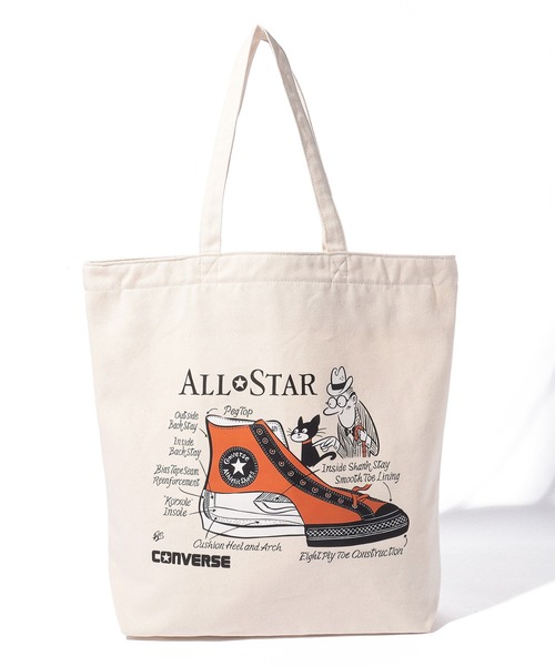 CONVERSE(コンバース)の「【CONVERSE】SORIMACHI GF TOTE BAG/トートバッグ(トートバッグ・メンズ・ブラック/グリーン/レッド/オレンジ/ブルー系・FREE)」の15枚目の写真