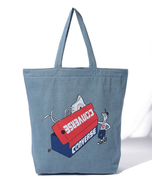 CONVERSE(コンバース)の「【CONVERSE】SORIMACHI GF TOTE BAG/トートバッグ(トートバッグ・メンズ・ブラック/グリーン/レッド/オレンジ/ブルー系・FREE)」の13枚目の写真