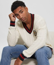 Guess | Roderic Patch Rowing Cable Sweater(ニット/セーター)