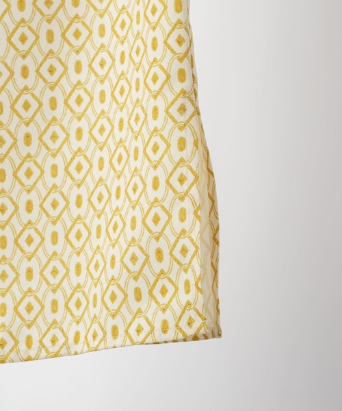 soerte(ソエルテ)の「Oversize assorted pattern mulhouse shirt/オーバーサイズアソートパターンミュルーズシャツ(シャツ/ブラウス・メンズ・イエロー/ブラウン/グリーン・1/2/3)」の21枚目の写真