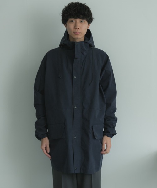 FORK&SPOON(フォークアンドスプーン)の「FORK&SPOON ドルマンハーフコート(その他アウター・メンズ・ベージュ/ネイビー・5/4)」の21枚目の写真