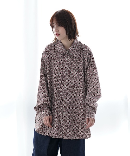 Air Tokyo（エアートウキョー）の「オーバーサイズ 総柄 シャツ <セレクトアイテム>（シャツ/ブラウス・メンズ・ホワイト系その他/グリーン系その他/ブラック系その他・X-LARGE/LARGE/MEDIUM）」の19枚目の写真