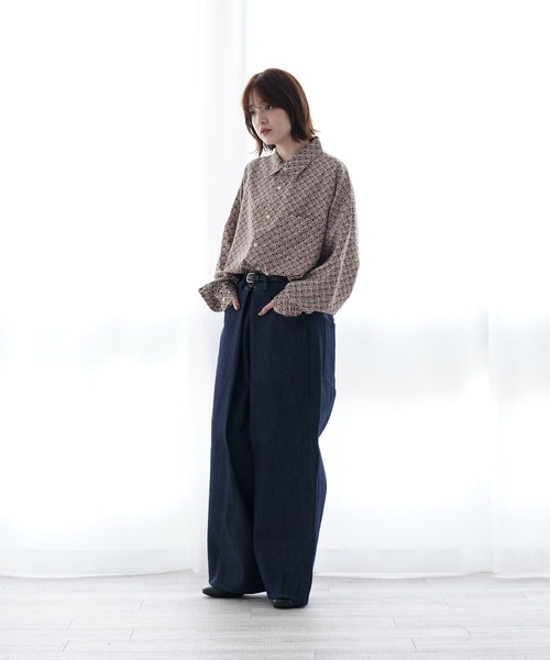 Air Tokyo（エアートウキョー）の「オーバーサイズ 総柄 シャツ <セレクトアイテム>（シャツ/ブラウス・メンズ・ホワイト系その他/グリーン系その他/ブラック系その他・X-LARGE/LARGE/MEDIUM）」の16枚目の写真