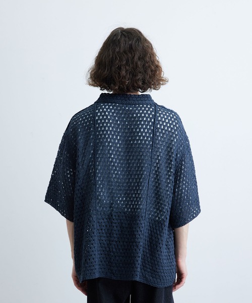 JUNRED（ジュンレッド）の「フラワークロシェハーフスリーブ