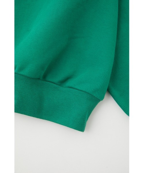 MOUSSY（マウジー）の「MOUSSY SPORT LOGO プルオーバー（スウェット・レディース・ホワイト/グリーン/ライム/ライトブラック・FREE）」の13枚目の写真