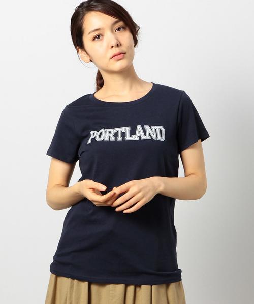 coen(コーエン)の「ウエストコーストプリントTシャツ◆(Tシャツ/カットソー・レディース・オフホワイト/シャーベット/ライトブルー/ネイビー・MEDIUM/LARGE)」の20枚目の写真
