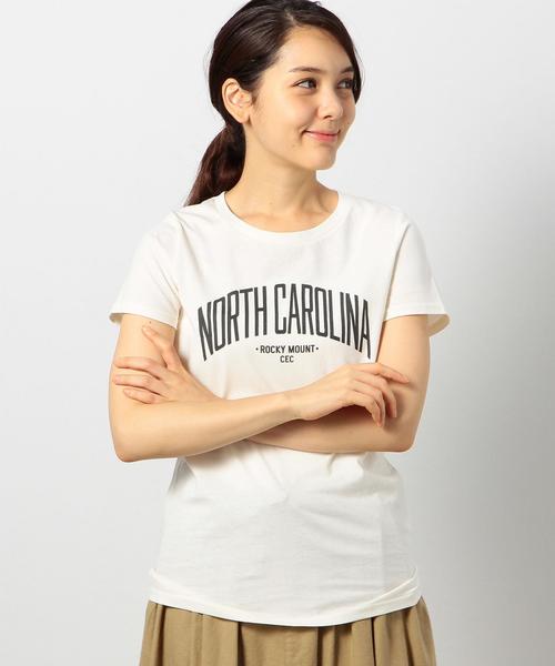 coen(コーエン)の「ウエストコーストプリントTシャツ◆(Tシャツ/カットソー・レディース・オフホワイト/シャーベット/ライトブルー/ネイビー・MEDIUM/LARGE)」の21枚目の写真