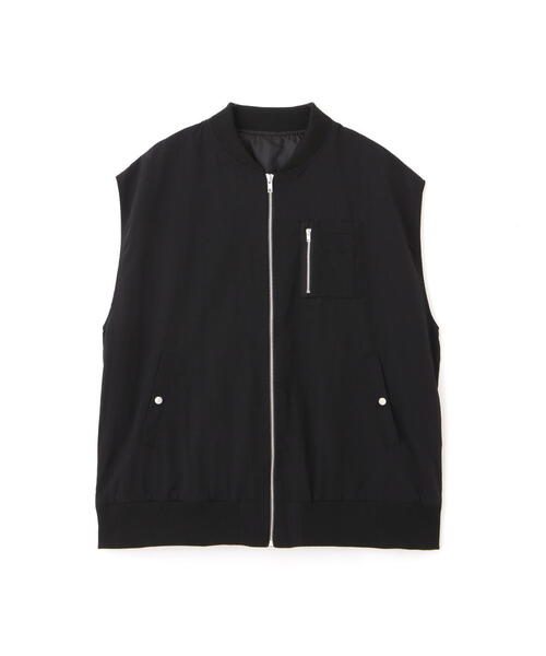 FREE'S MART（フリーズマート）の「◆MA-1 ジレ（MA-1・レディース・カーキ/ホワイト/ブラック・FREE）」の7枚目の写真