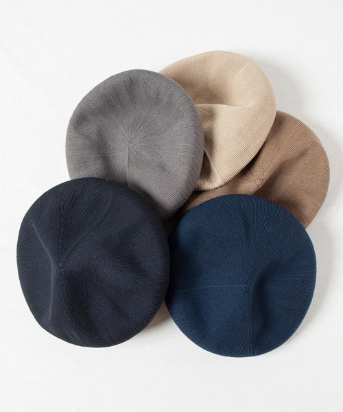 RACAL(ラカル)の「Thermo Single Knit Beret / サーモシングルニットベレー(ハンチング/ベレー帽・レディース・ベージュ/ネイビー/ブラウン/グレー/ブラック・MEDIUM/LARGE)」の11枚目の写真