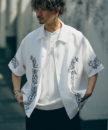 JOURNAL STANDARD relume | エンブロイダリーペイズリー レギュラー半袖シャツ(シャツ/ブラウス)