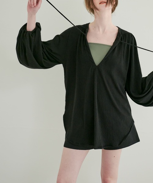 URBAN RESEARCH（アーバンリサーチ）の「Swim URBAN RESEARCH　スイム ショートパンツ（水着・レディース・ブラック/ベージュ/インディゴブルー・S/M）」の17枚目の写真