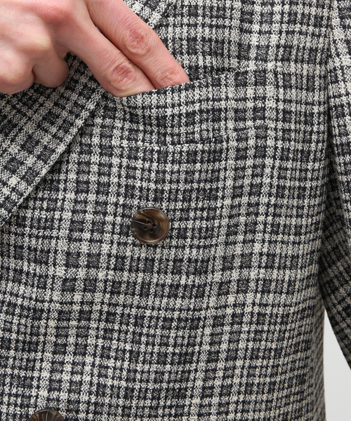 Couture d'adam(クチュールドアダム)の「【COUTURE D'ADAM / クチュール ド アダム】別注 オーバーサイズ チェック ジャケット(テーラードジャケット・メンズ・ベージュ・38/40)」の11枚目の写真