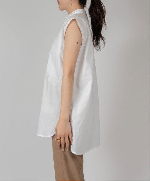 RANDA（ランダ）の「マルチウェイオーバーシャツ（シャツ/ブラウス・レディース・ホワイト/ピンク/ストライプ・FREE）」の18枚目の写真